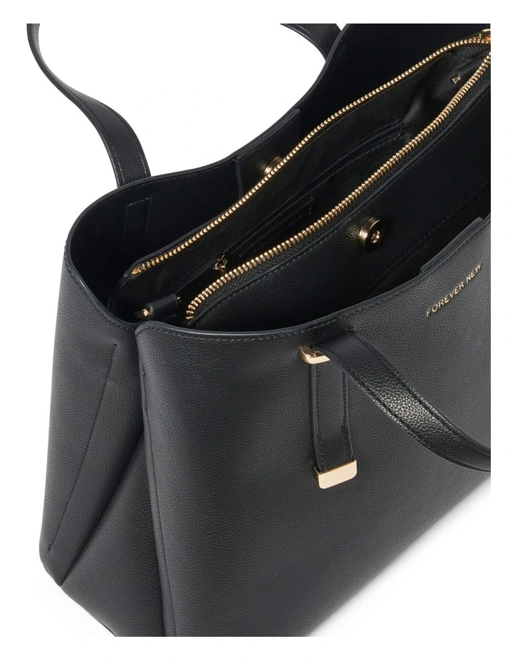 Casey Soft Tote Bag in Black