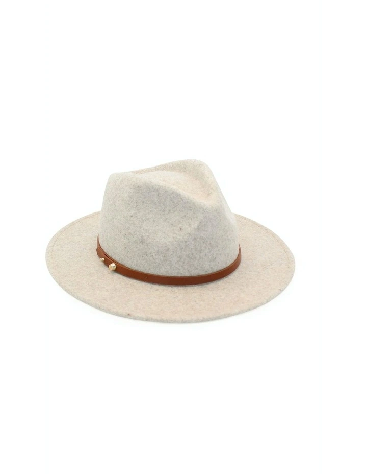 Oslo Fedora in Pebble