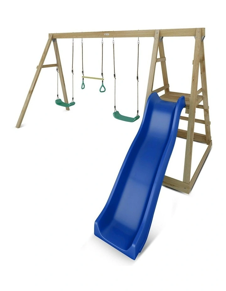 Lifespan Kids Winston 4 Station Swing & 1.8 in Blue Slide