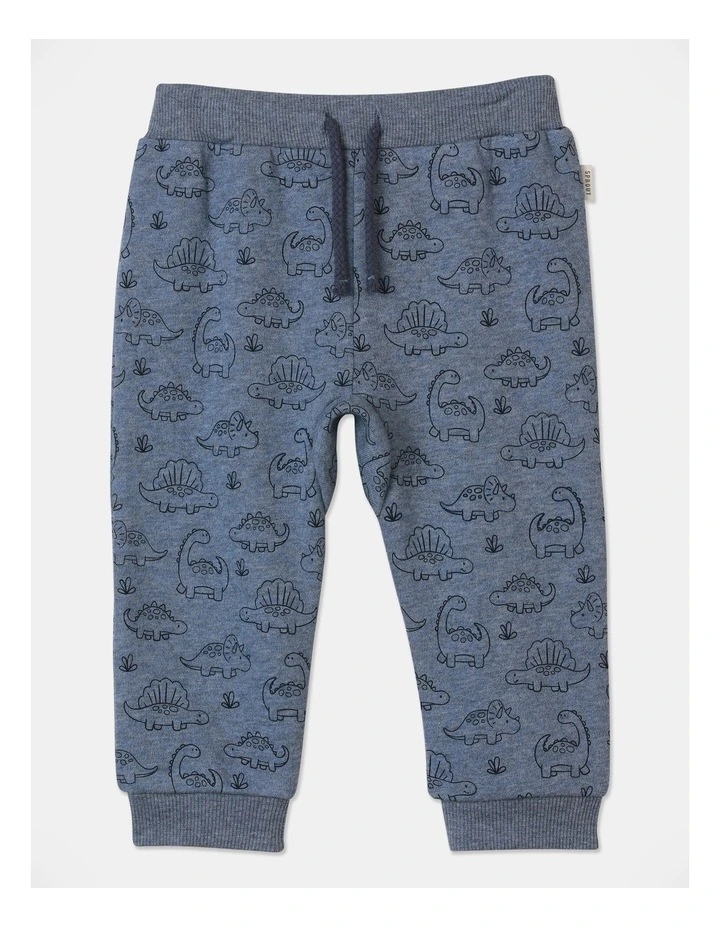 Essential Dino Trackpant in Mid Blues