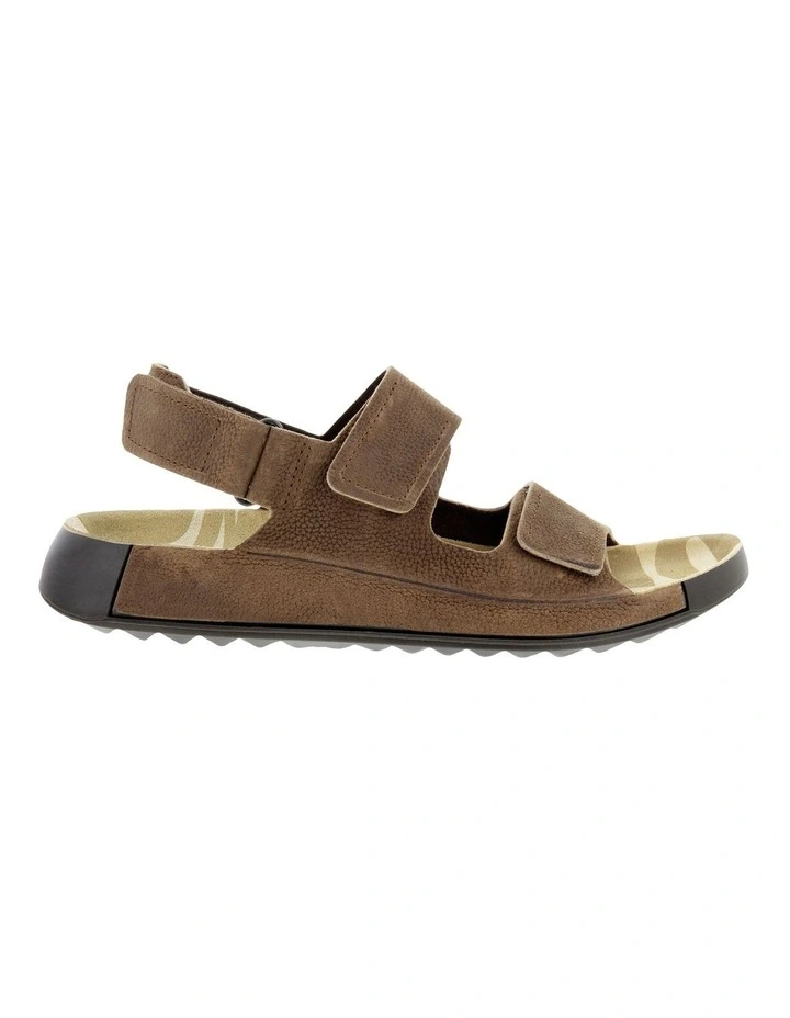 Cozmo Leather Sandal in Brown