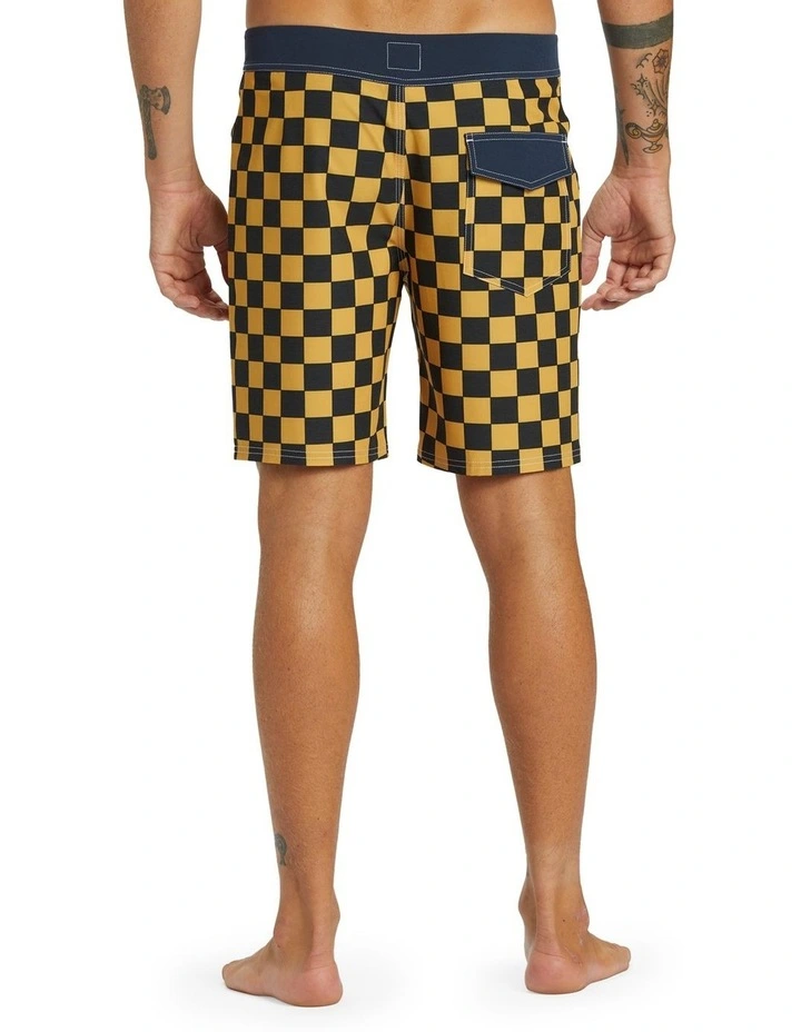 Original Straight 18 Inch Boardshorts in Mustard