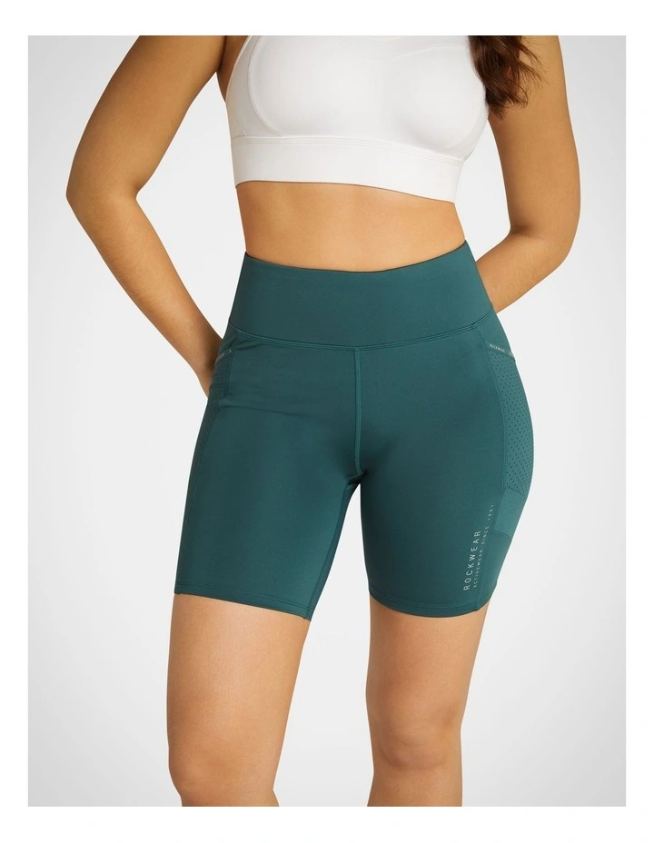 Asana Pocket Bike Shorts in Fern