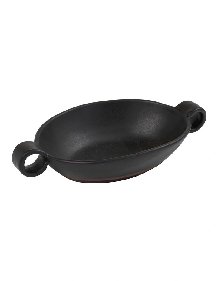 Shari Serving Dish 30x20x7cm in Onyx