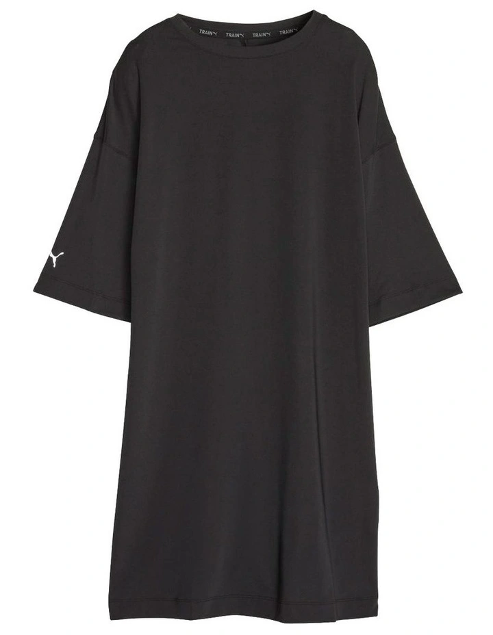 Modest Activewear Oversized Tee in Black