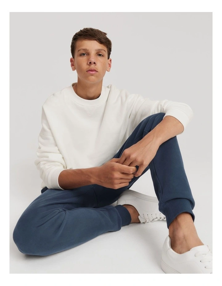 Teen Fleece Sweat Pant in Navy