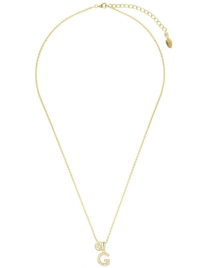 Georgini Luxury Letters 'G' Initial Pendant in Gold