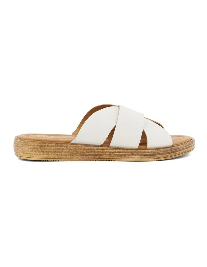 Layton Sandal in White