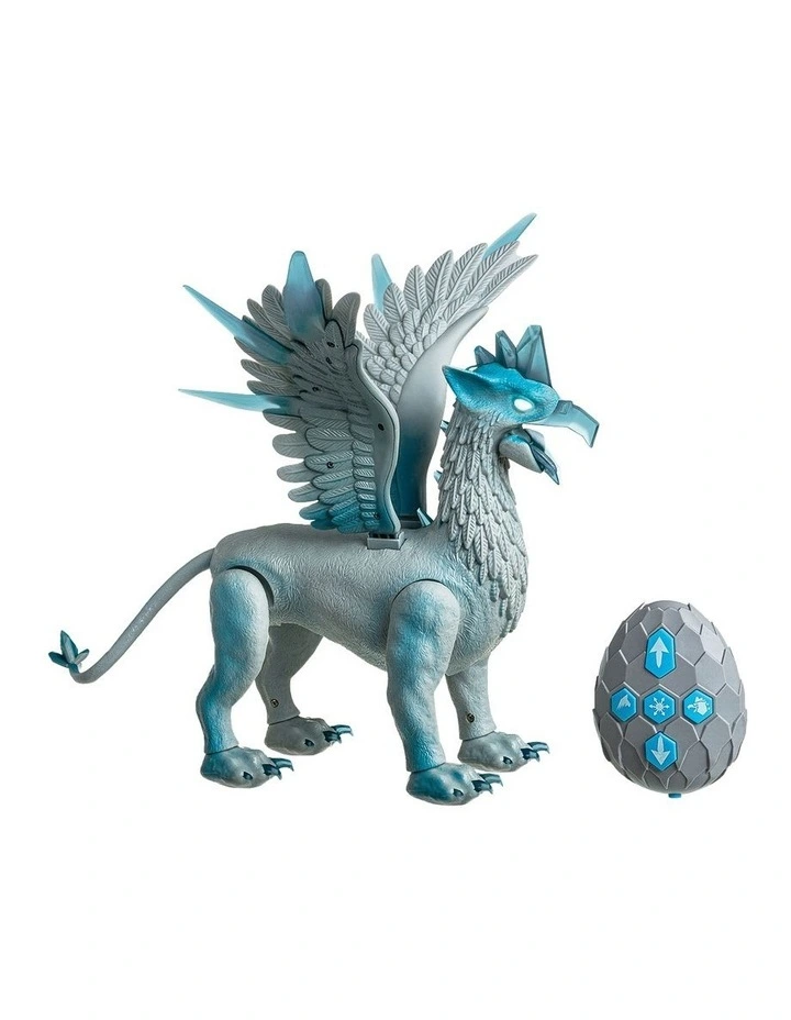 Remote Control Frost Breathing Ice Griffin in Blue