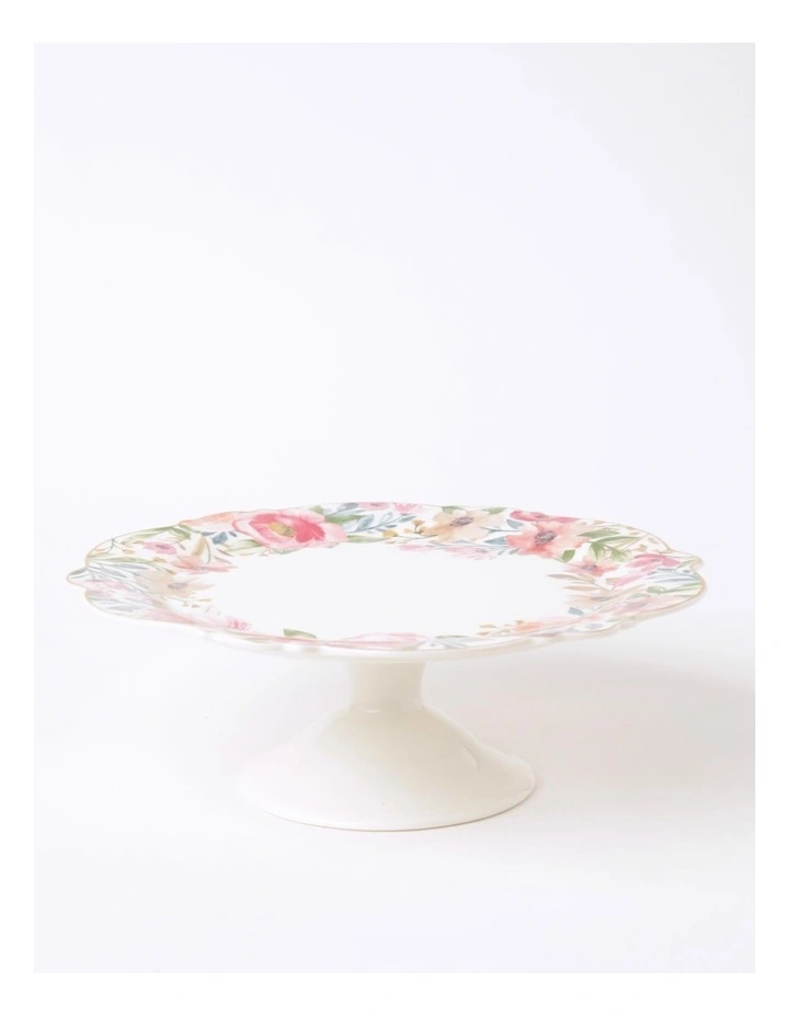 Eden Footed Cake Stand in Pink