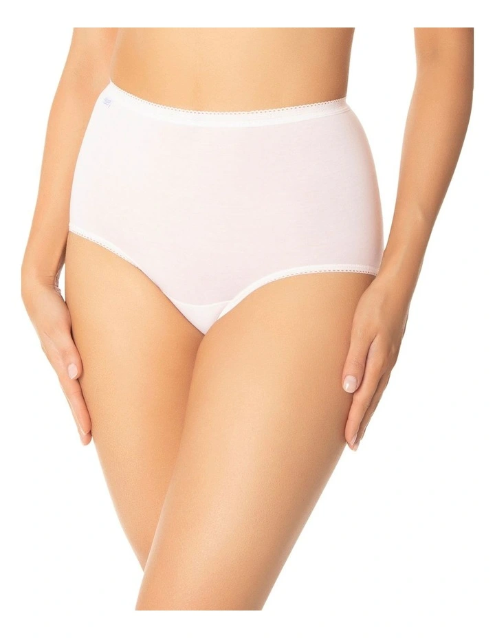 Maxi Brief 2 Pack in White