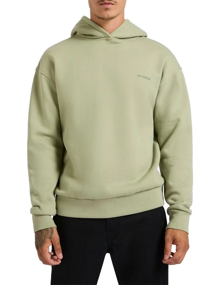 Mick Fleece Hoodie in Matcha