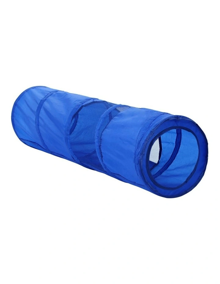 86cm Collapsible Crinkle Pop Up Pet Cat/Kitten Tunnel Toy Assorted