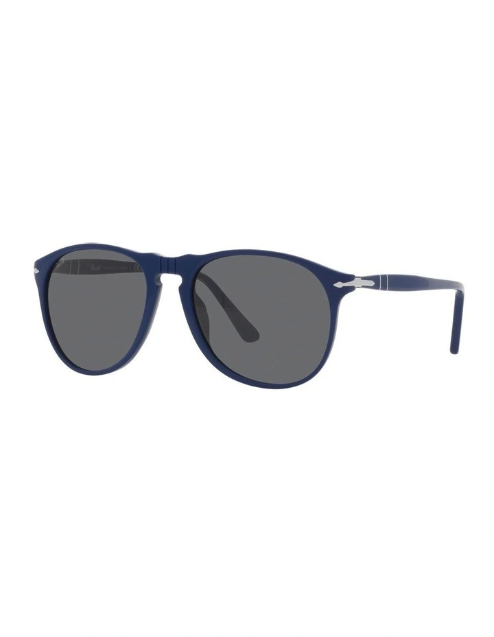 0PO9649S Sunglasses In Solid Blue