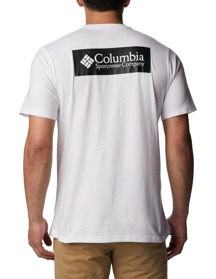 North Cascades Logo T-shirt in White