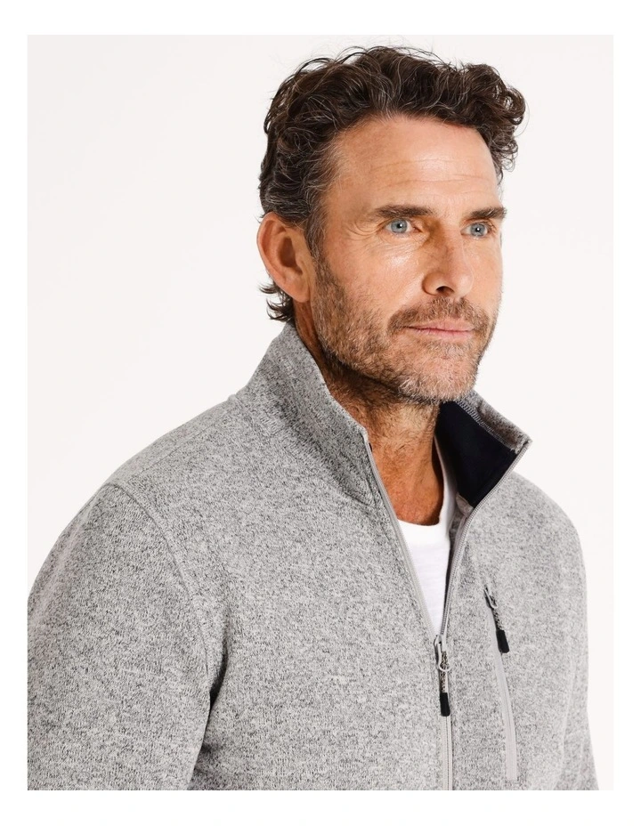 Ribble Valley Fleece Sweat in Grey