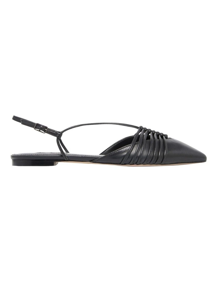 Aida Flat in Black