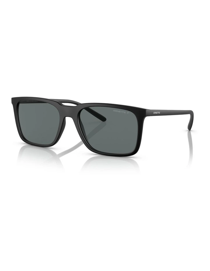 Trigon Polarised Sunglasses in Matte Black