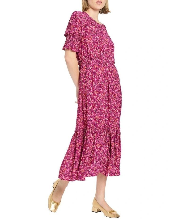 Viva Las Floral Dress in Multi