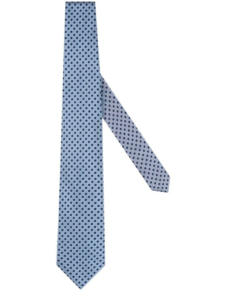Porter Tie in Sky Navy