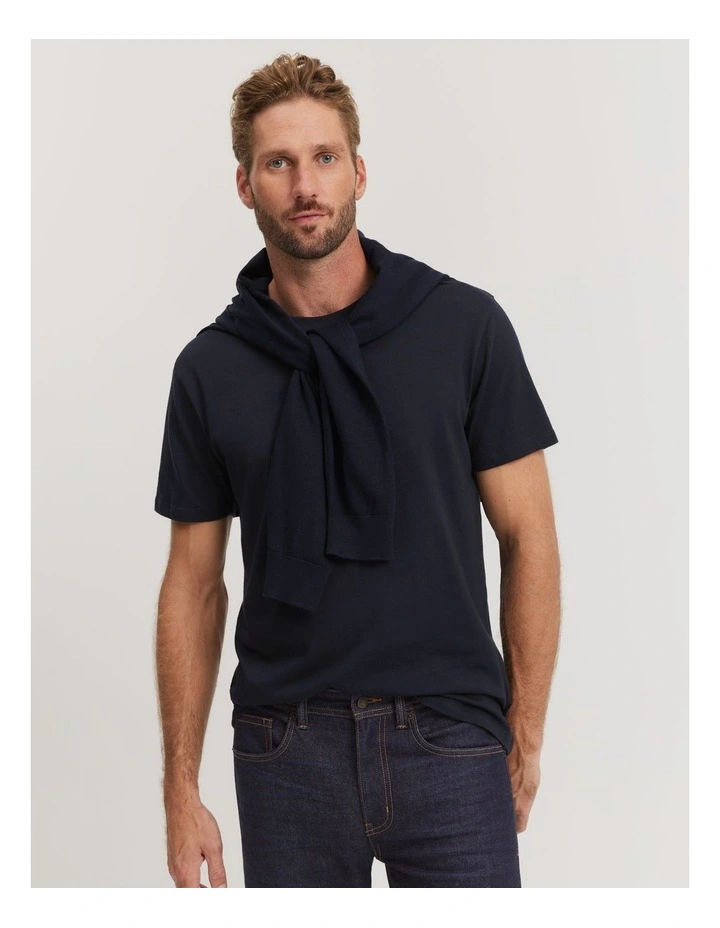 Australian Made T-shirt in Navy