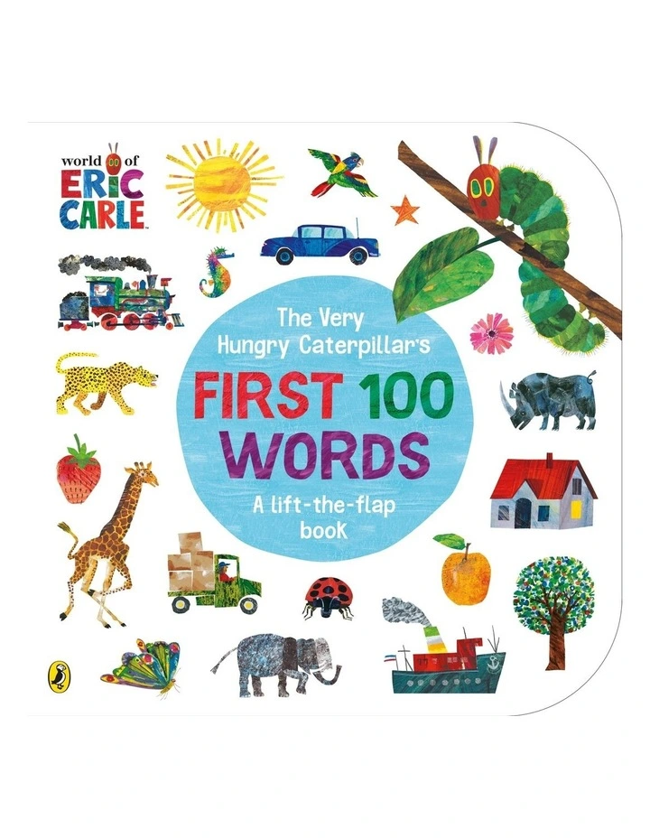 The Very Hungry Caterpillar's First 100 Words (Board Book)