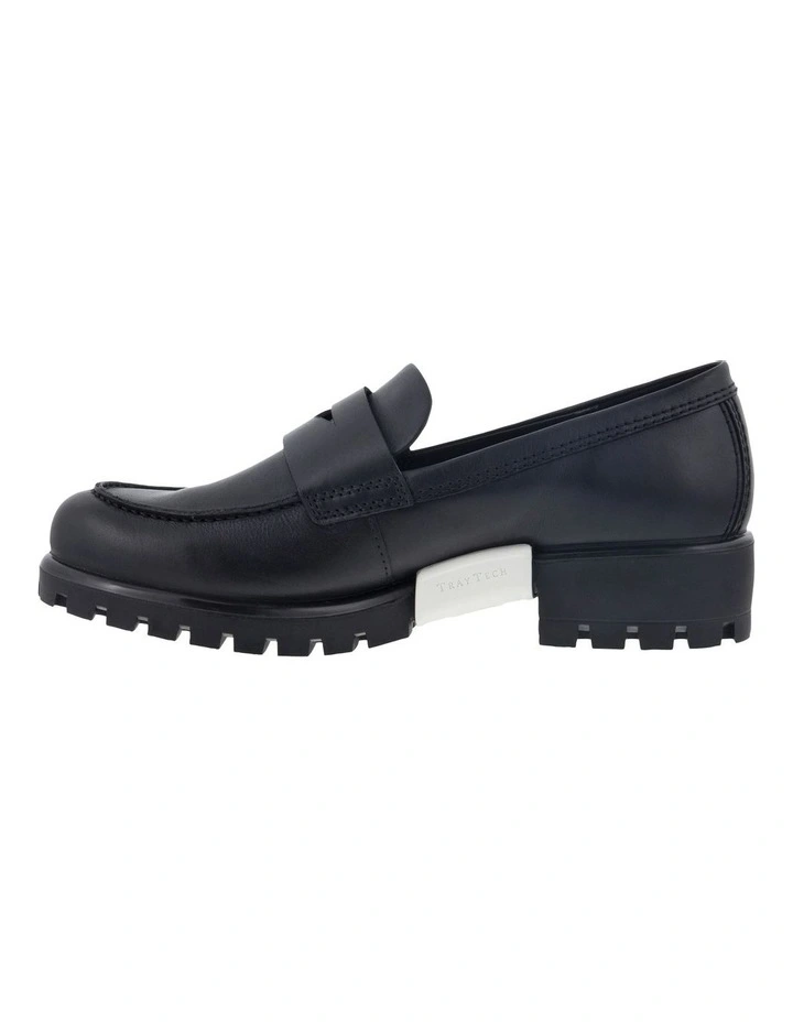 Modtray Leather Sneaker in Black