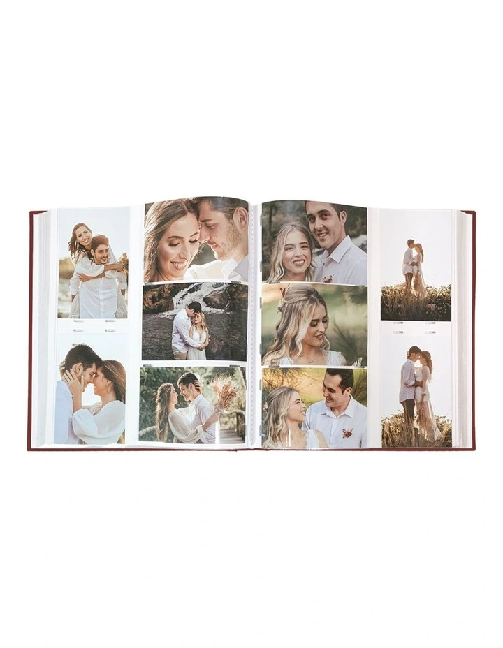 Photo Album Slip-in 4x6 500 Photo in Red