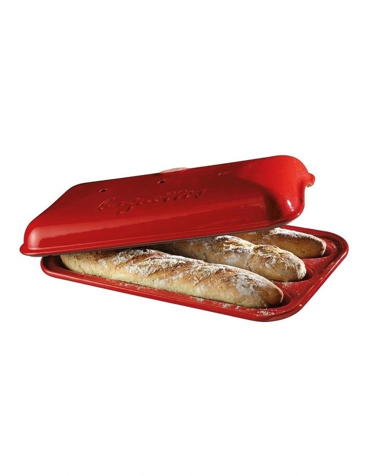 Baguette Baker in Burgundy