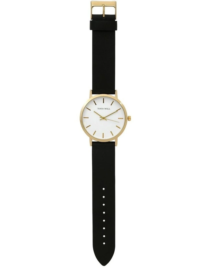 Classic Watch in Gold/White/Black