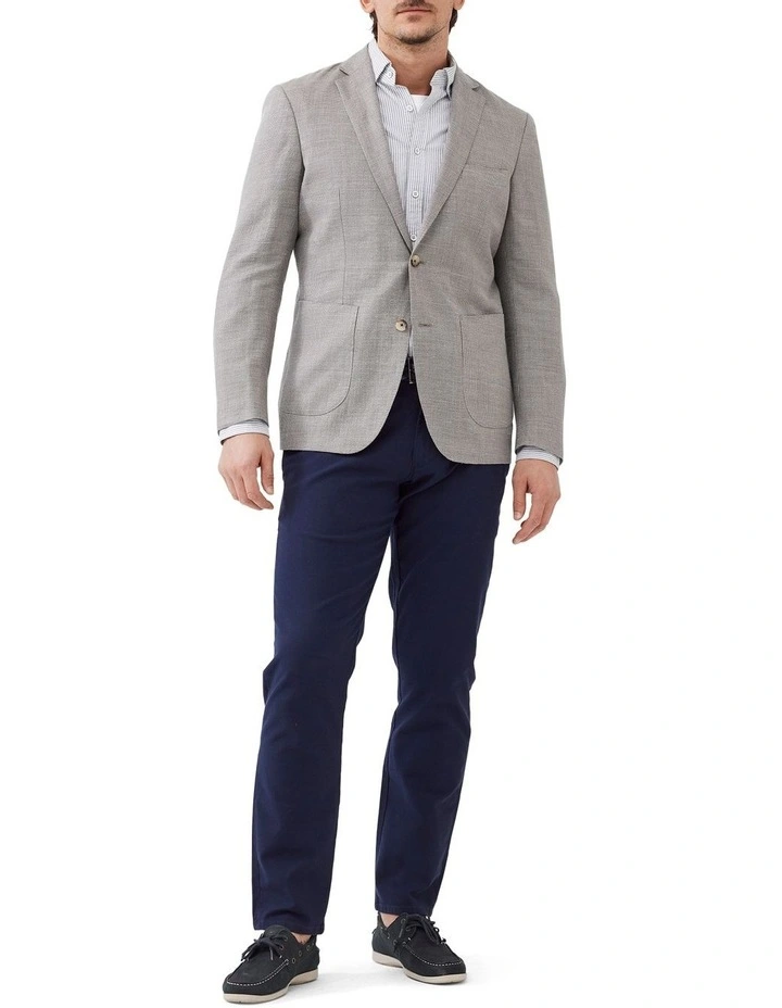 Fiordland Sports Fit Jacket in Grey