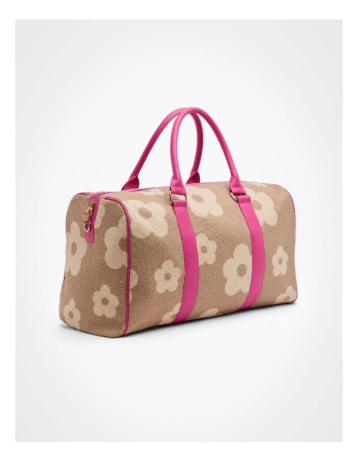 Faux Fur Weekender in Multi