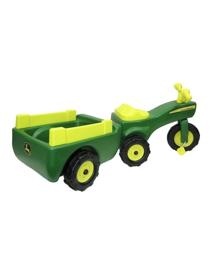 Ride On Pedal Trike Tractor & Pull Wagon Kids Children Toy Tricycle