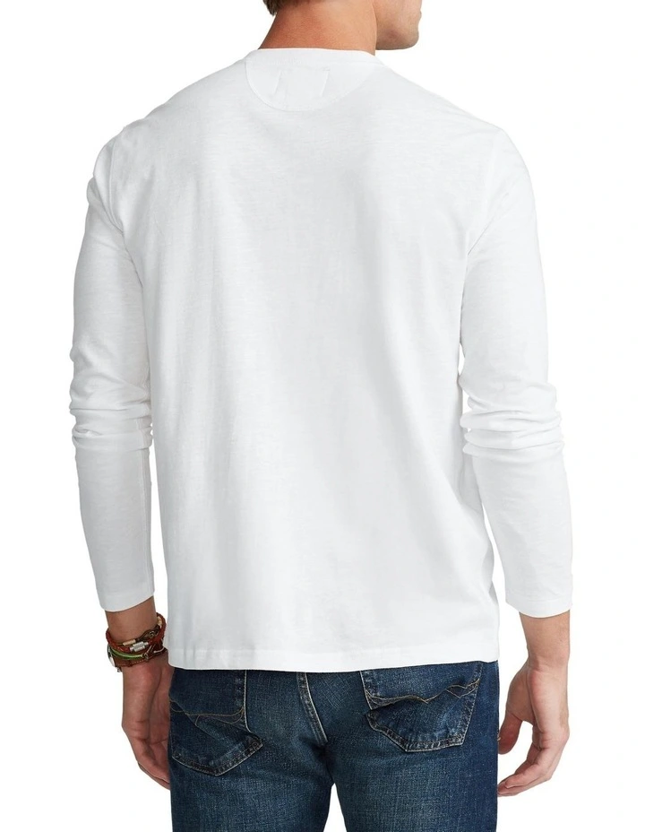 Slub Jersey Henley Shirt