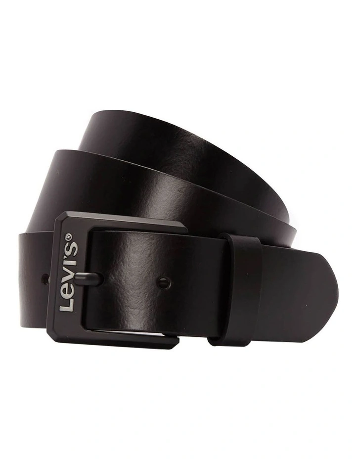 Contrast Belt in Black