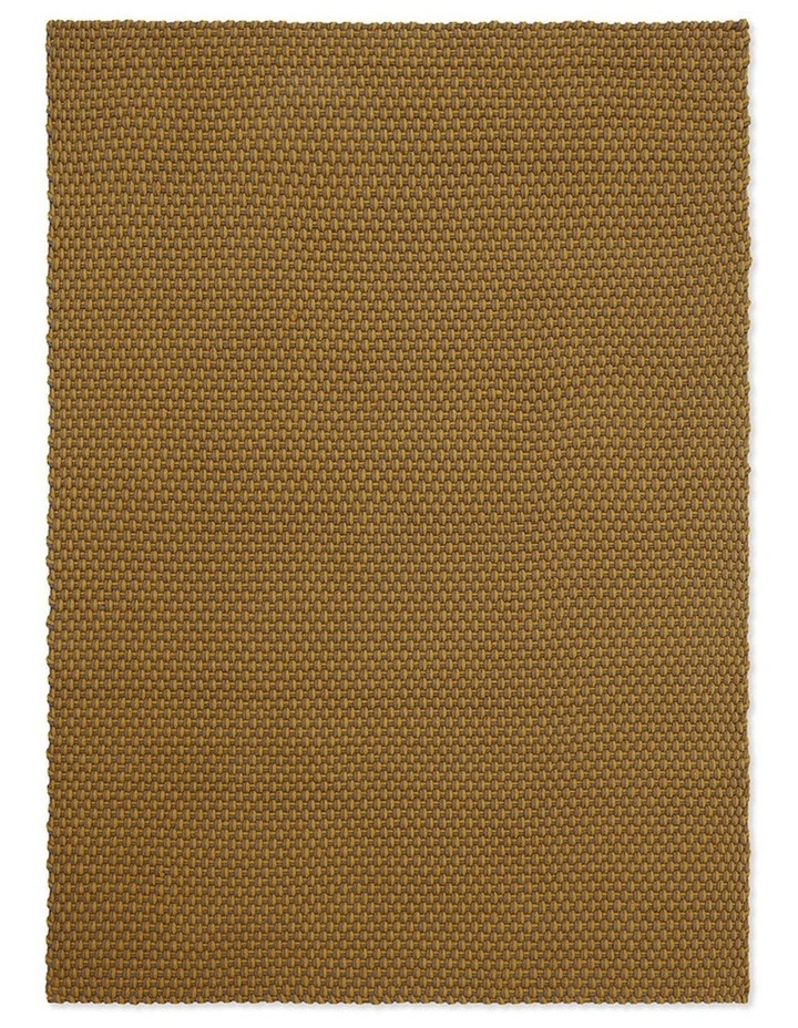 Lace Outdoor Rug 497217 in Mustard