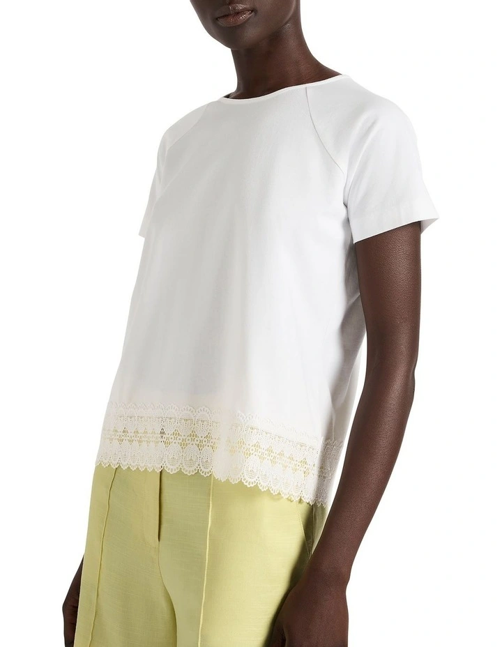 Pippa Boxy Top in White