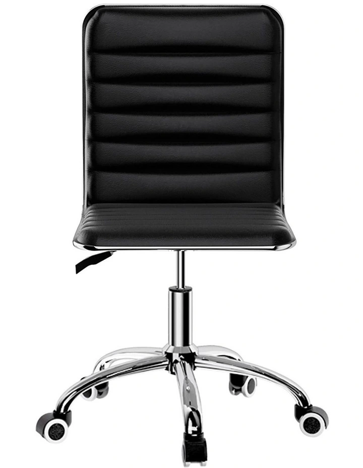 PU Leather Office Chair in Black