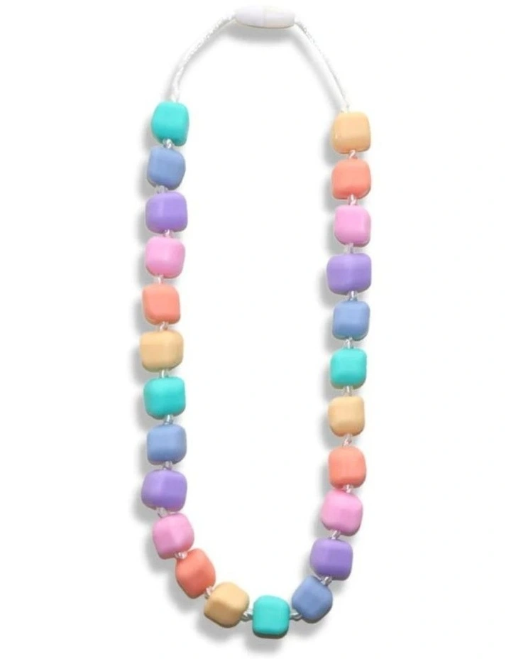 Princess & The Pea Necklace in Pastel Rainbow