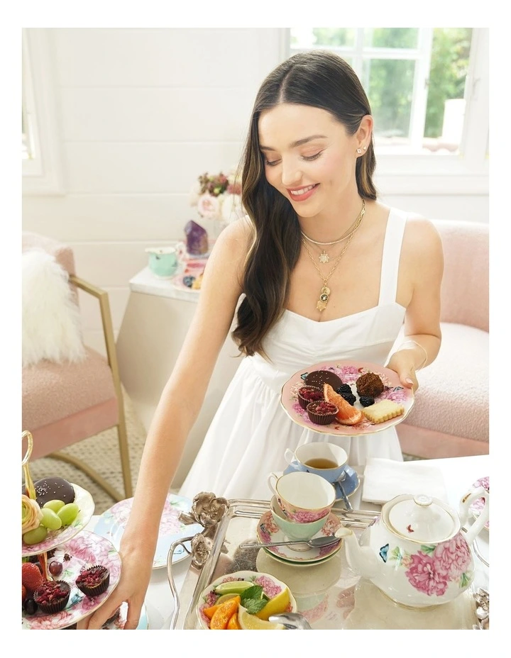 Miranda Kerr Tranquility Teacup Saucer & Plate Blue