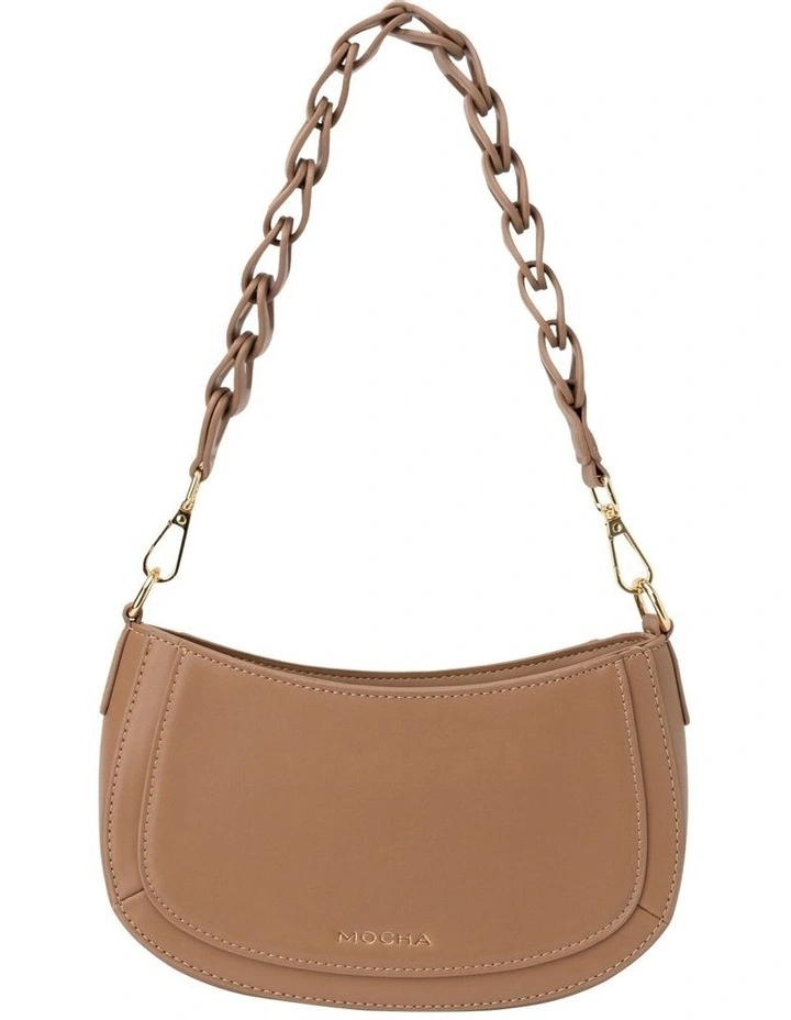 Avery Shoulder Bag in Tan