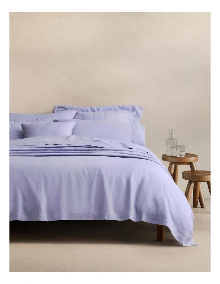 Abbotson Tailored Quilt Cover in Smokey Violet