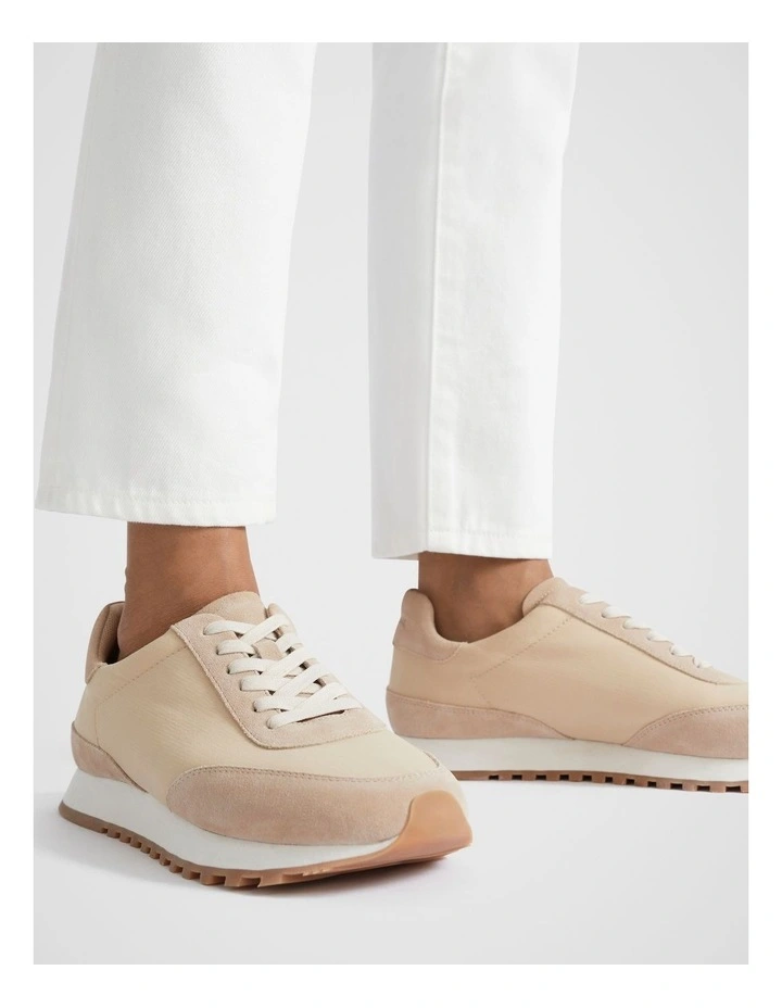 Annabelle Sneaker in Champagne Beige