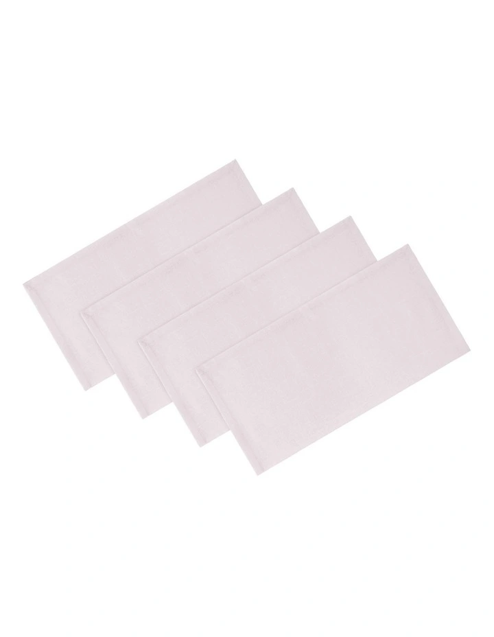 Cotton Classics Cotton Napkin 45x45cm Set Of 4 Shell