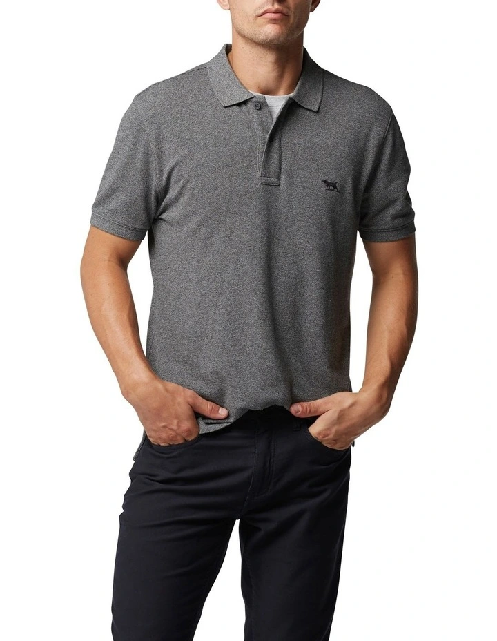 The Gunn Polo T-shirt in Tungsten