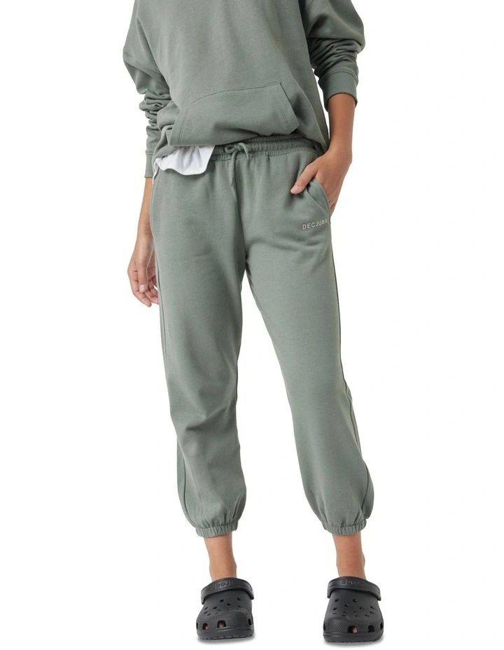 90s Trackpant in Hunter Green
