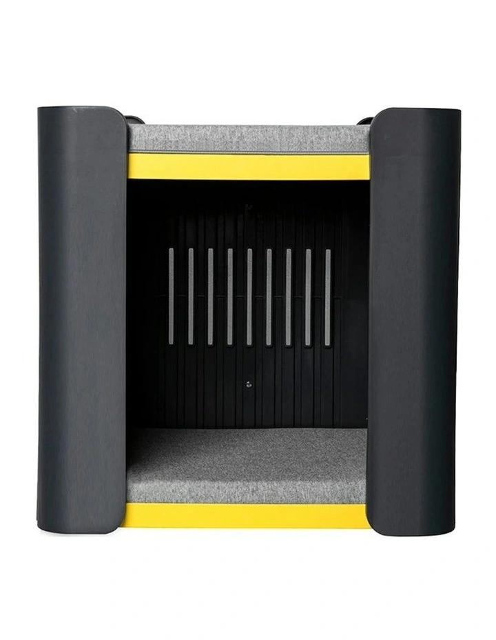 Calming Bed Kennel Cabinet Cat House in Grey