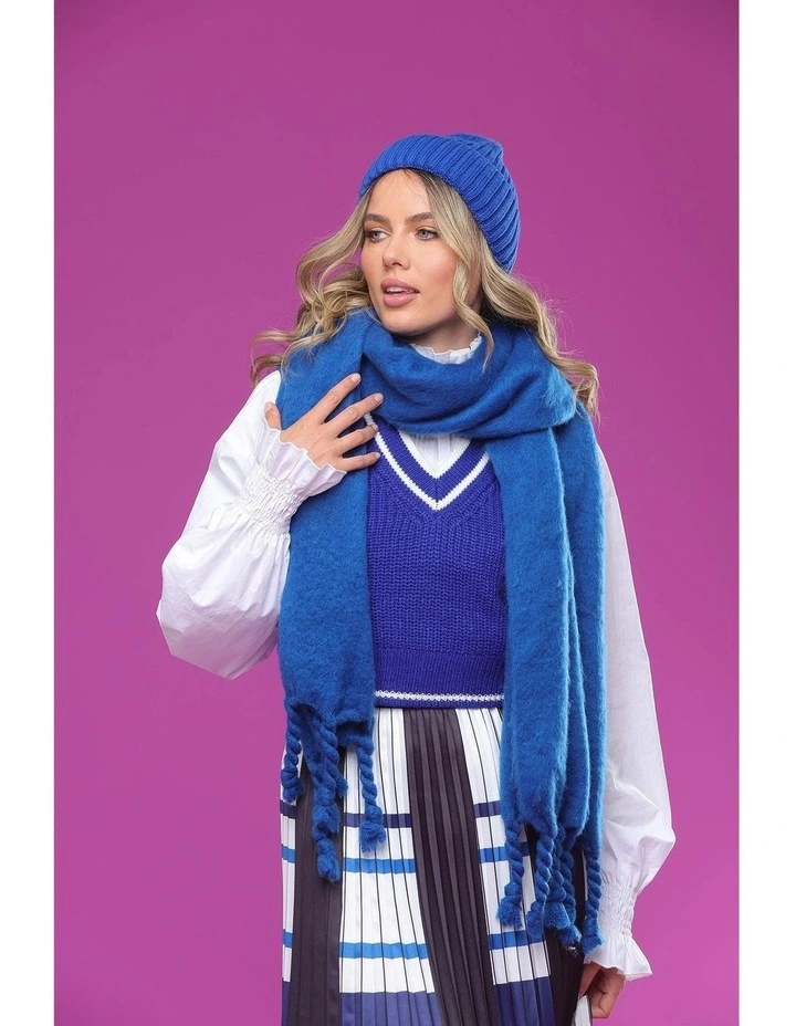 Alaia Scarf in Royal Blue
