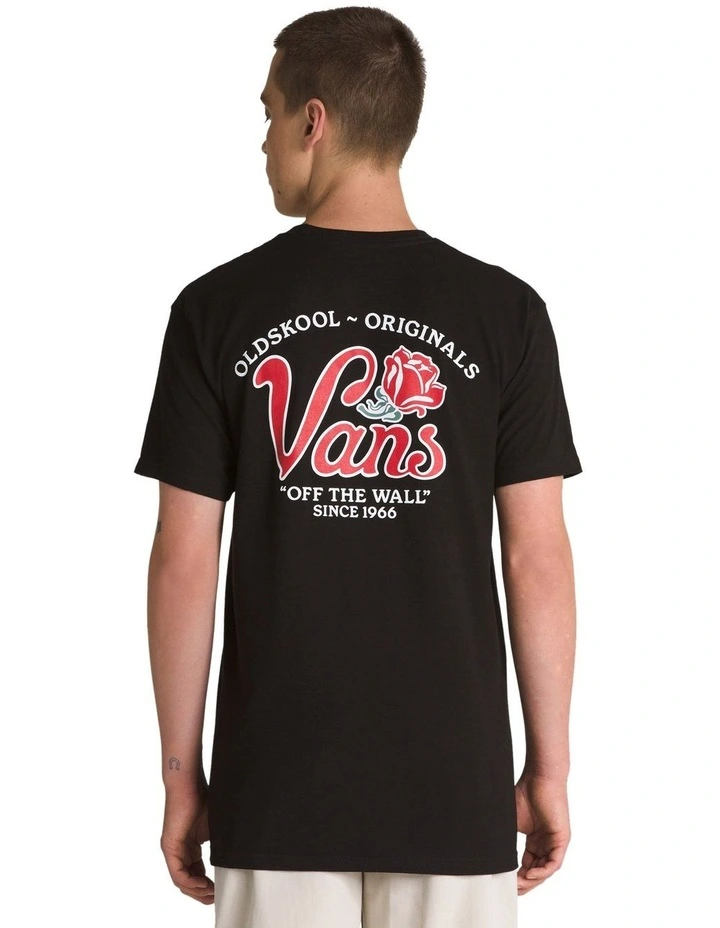 Pasa Short Sleeves Tee in Black