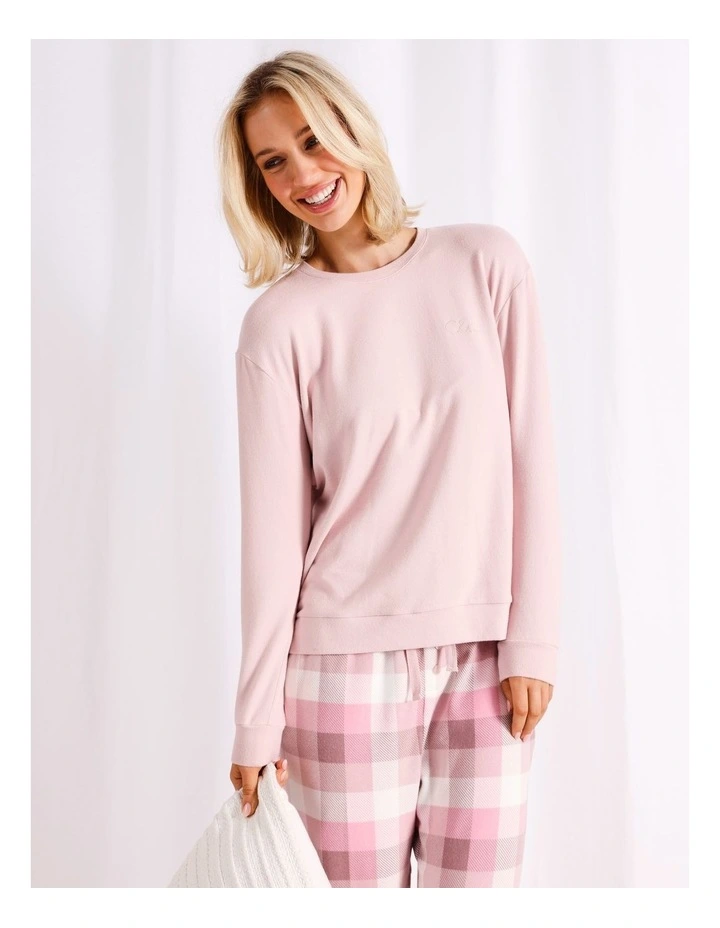 Supersoft Long Sleeve Top in Pink